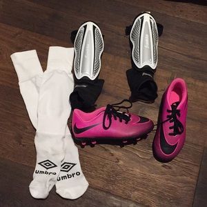 Youth soccer gear lot